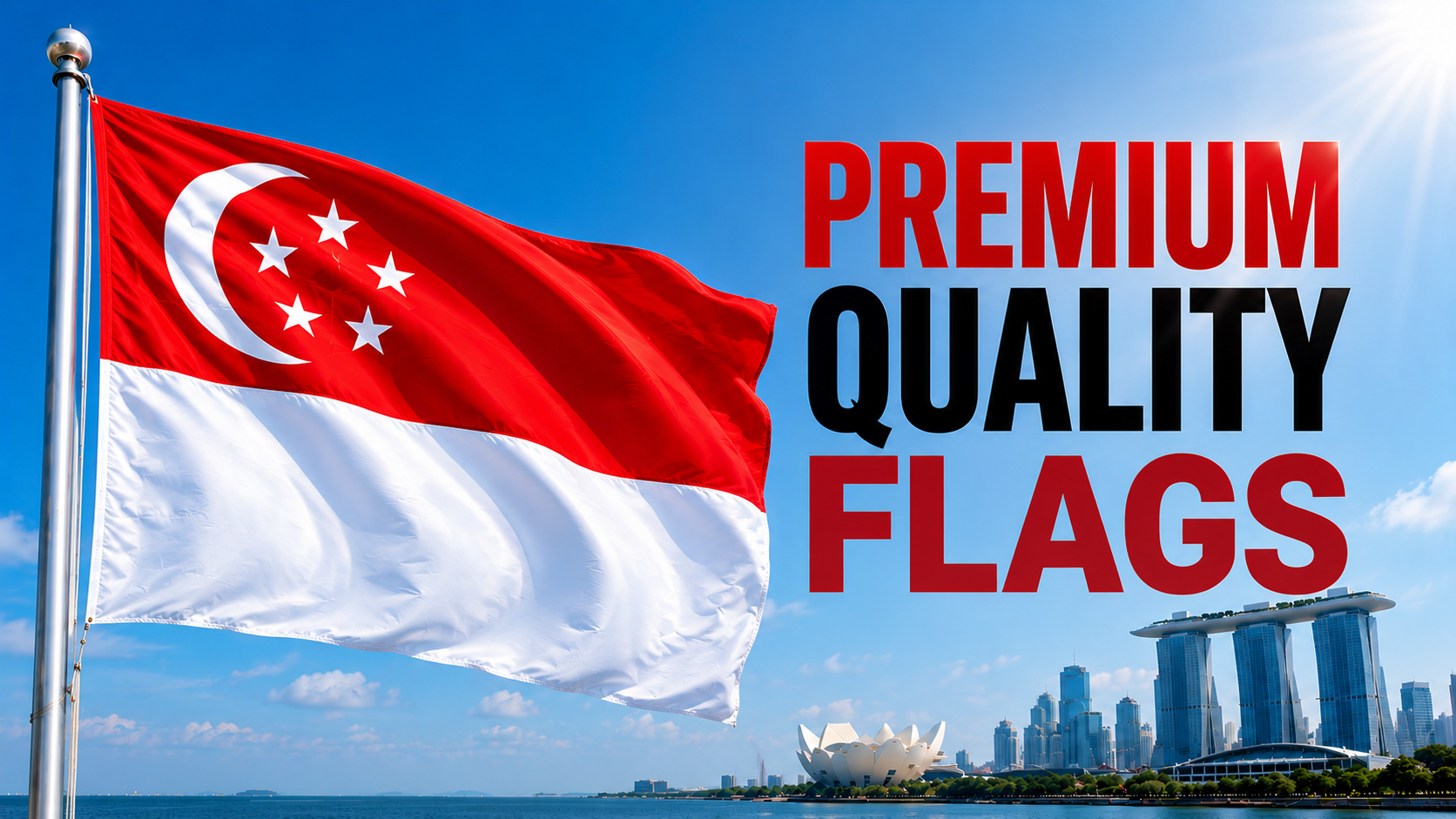 K. Hong flag maker in Singapore